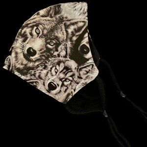 Wolf Face Mask (Brand New)